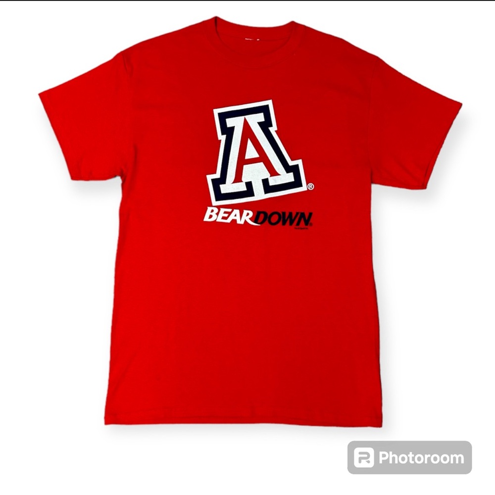 University of Arizona Bear Down Wildcats Men’s Game Day Fan T-Shirt Size Medium